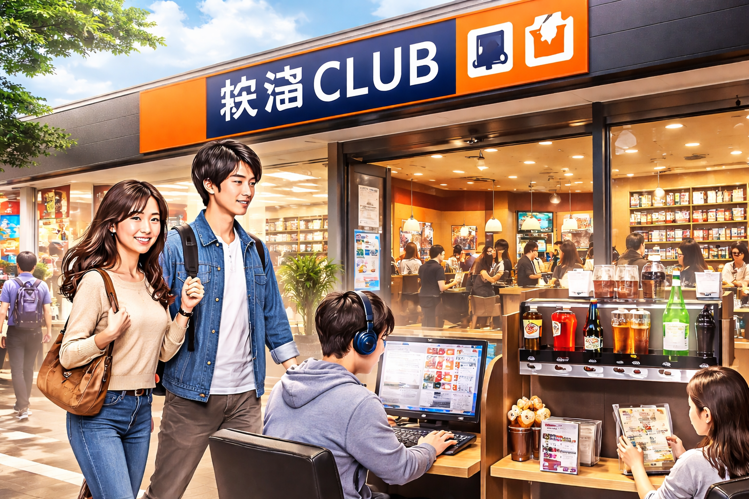 快活CLUB　混雑状況　土日　平日　GW　いつ　シャワー