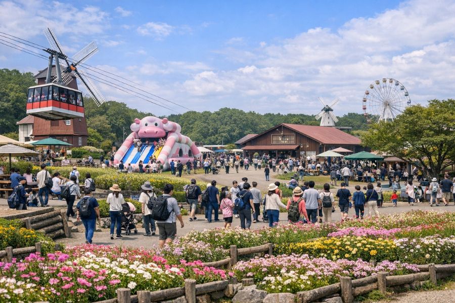 レオマワールド　混雑状況　混雑予想　GW　